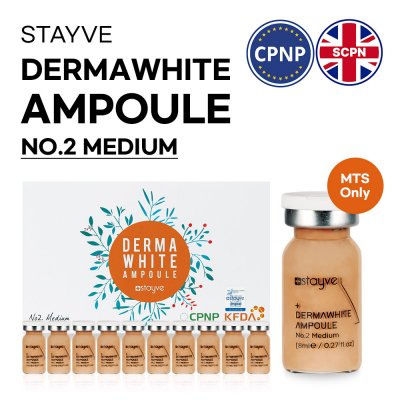 STAYVE BBGLOW DERMAWHITE AMPOULE no.2 medium